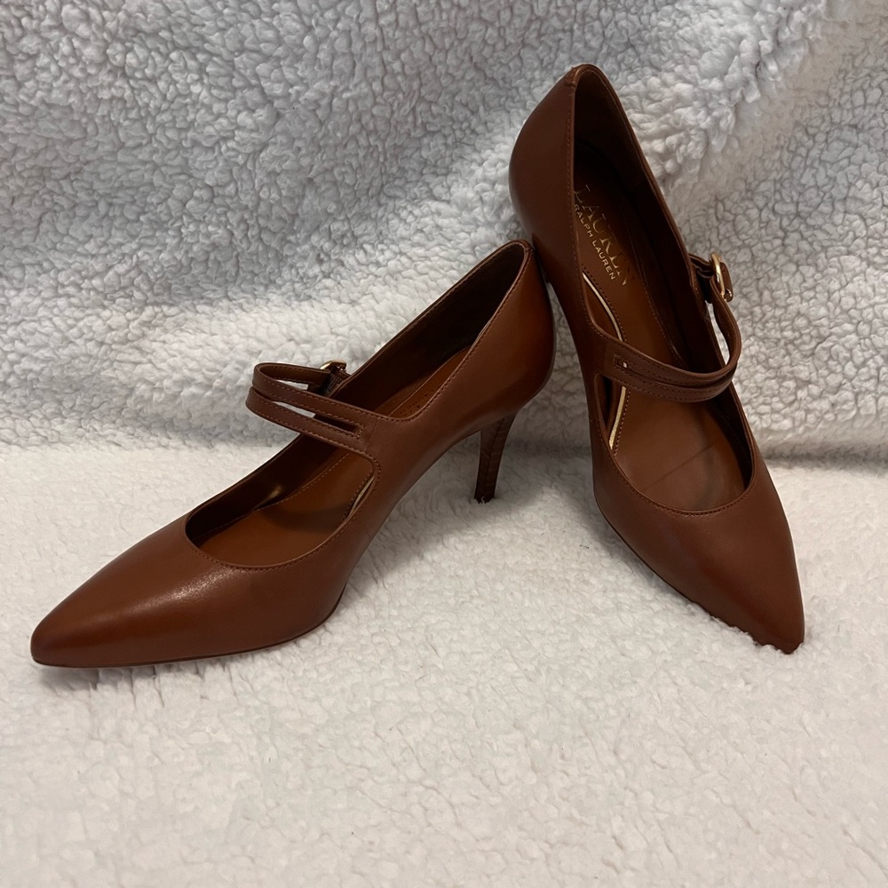 Ralph Lauren Signature Mary Jane Heels